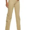 Twill Mid Rise Straight Leg Cargo Pants