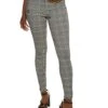 Plaid Belted Dress Pants