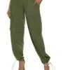Nylon Cargo Parachute Pants