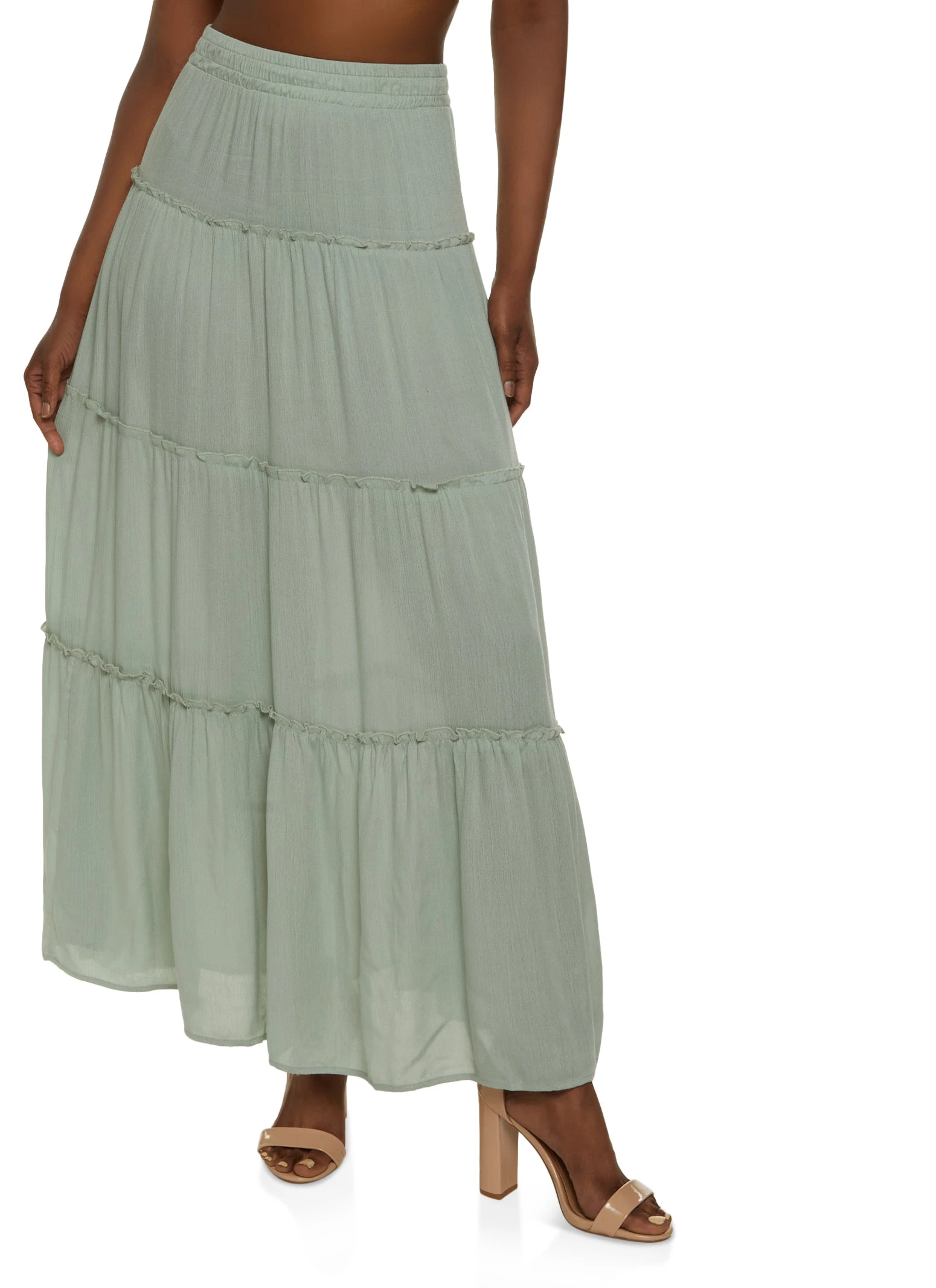 Tiered Maxi Skirt - Image 2
