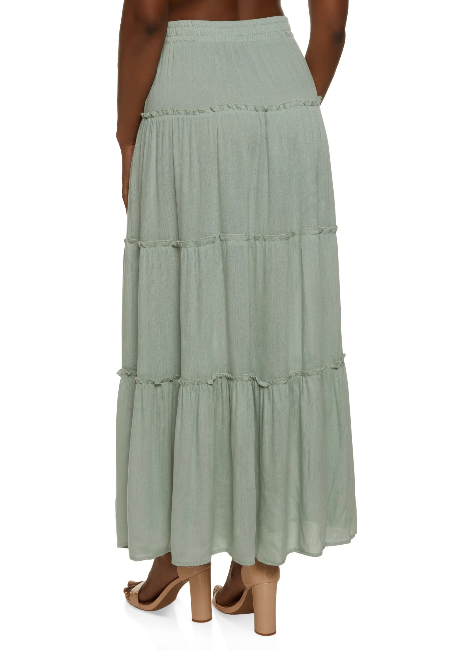 Tiered Maxi Skirt - Image 3