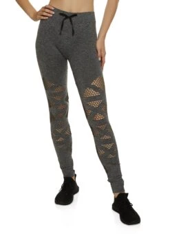 Fishnet Detail Leggings