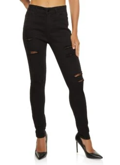 WAX Distressed Denim Jeans