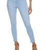 WAX Solid High Waisted Skinny Jeans
