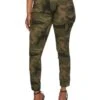 Release Buckle Belted Camo Pants