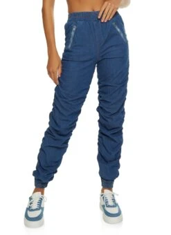 Almost Famous Denim Stacked Joggers
