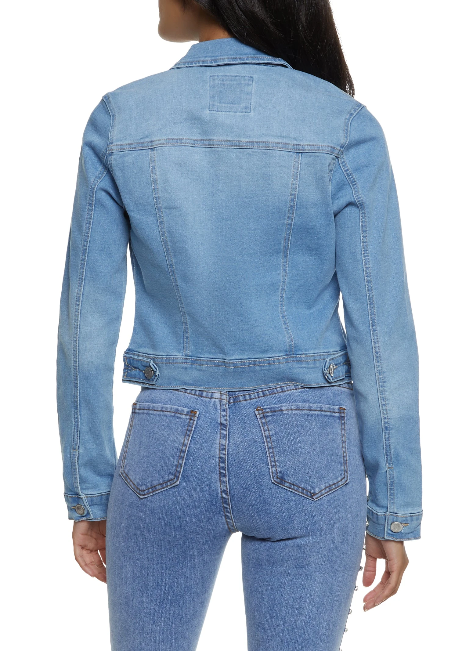 WAX Denim Button Front Jacket - Image 2