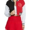 NYC Zip Up Varsity Jacket