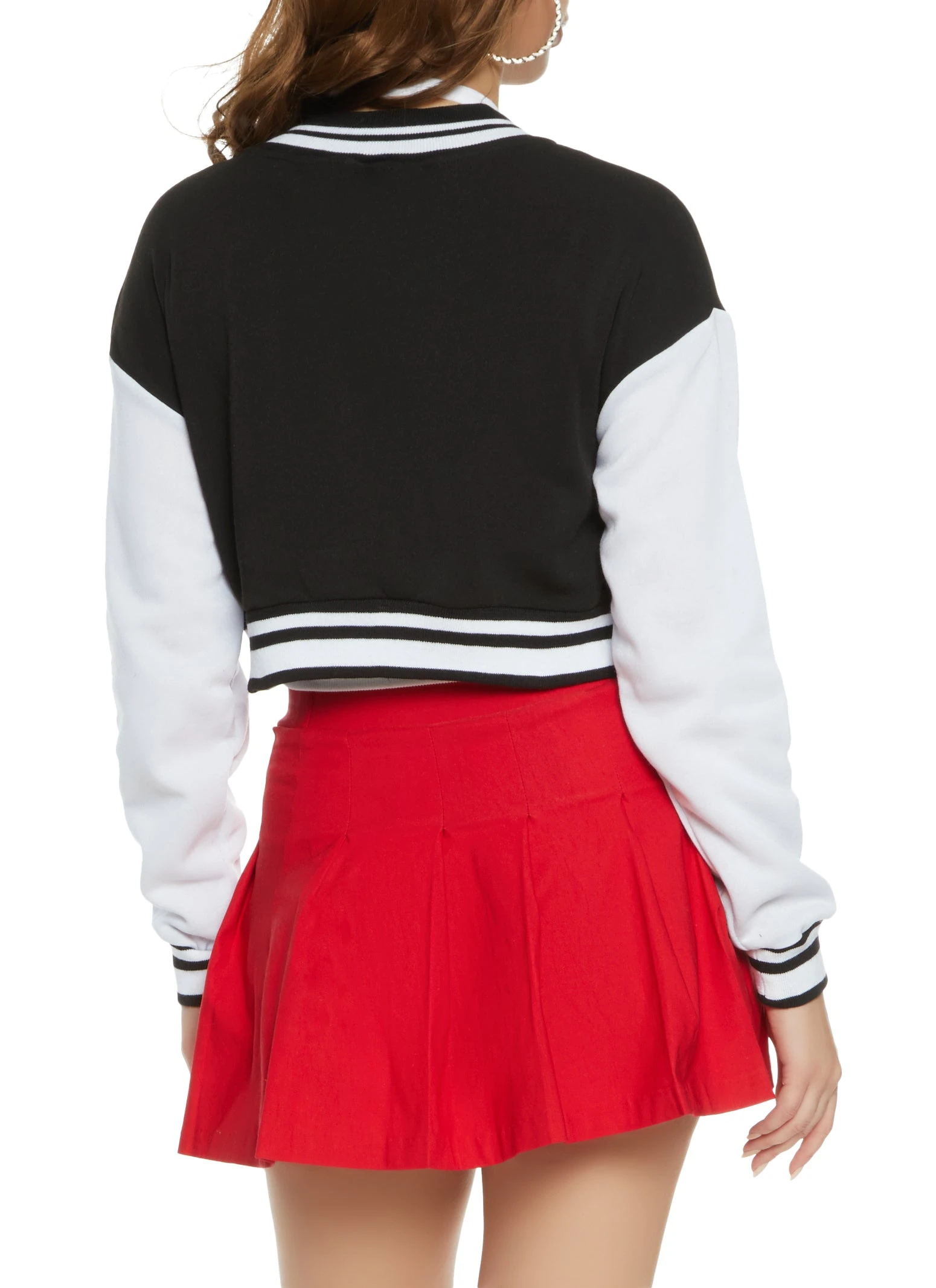 NYC Zip Up Varsity Jacket - Image 2