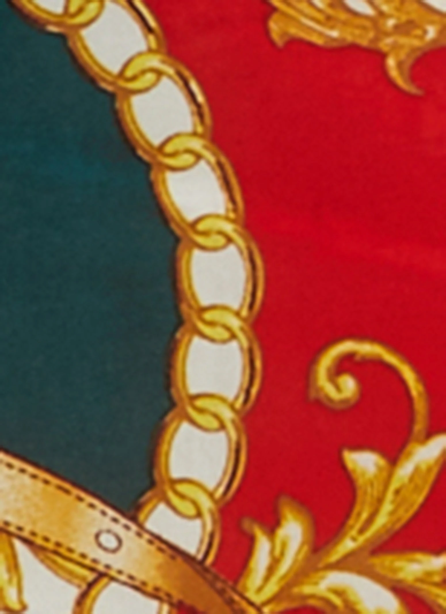 Abstract Chain Status Print Button Front Shirt Dress - Image 4