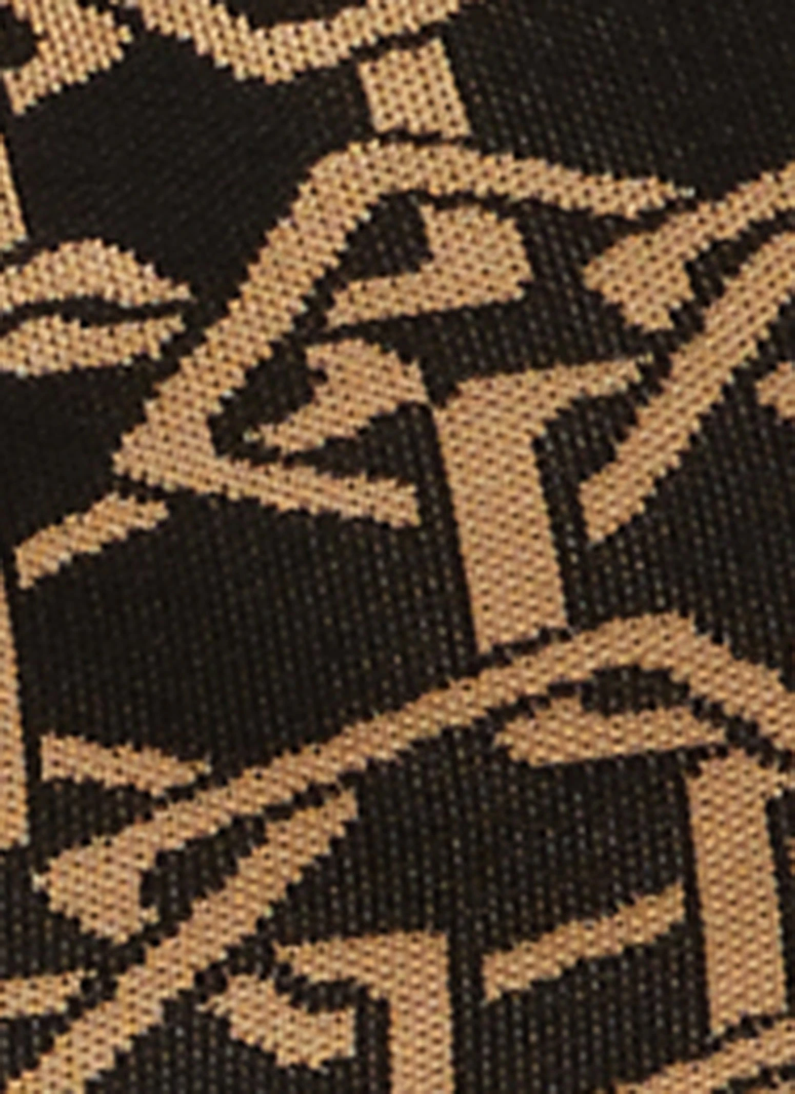 Chain Link Print Square Neck Sweater Dress - Image 4