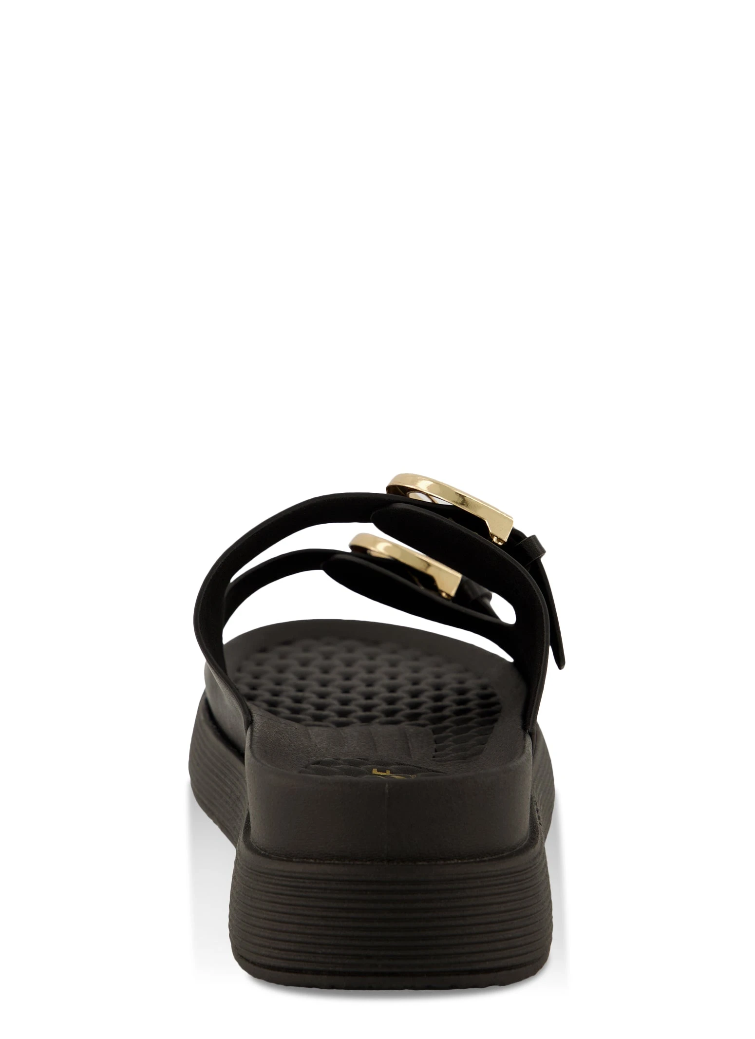 Quilted Insole Slide Sandals - Image 3