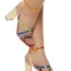 Strappy Block Heel Sandals