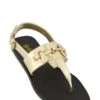 Horsebit Band Thong Sandals