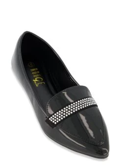 Rhinestone Pointed Toe Flats