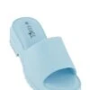 Single Band Lug Sole Platform Slide Sandals