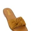Knotted Band Slide Sandals