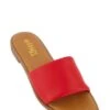 Solid Band Flat Sandals