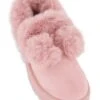 Round Toe Faux Fur Pom Pom Boots