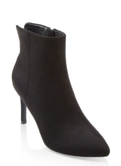 Pointed Toe Stiletto Ankle Booties