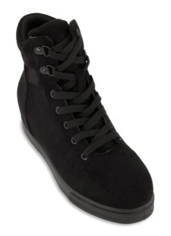 Lace Up Collar Booties