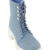 Lug Sole Lace Up Combat Boots