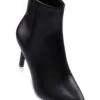 Side Zip Pointed Toe Booties