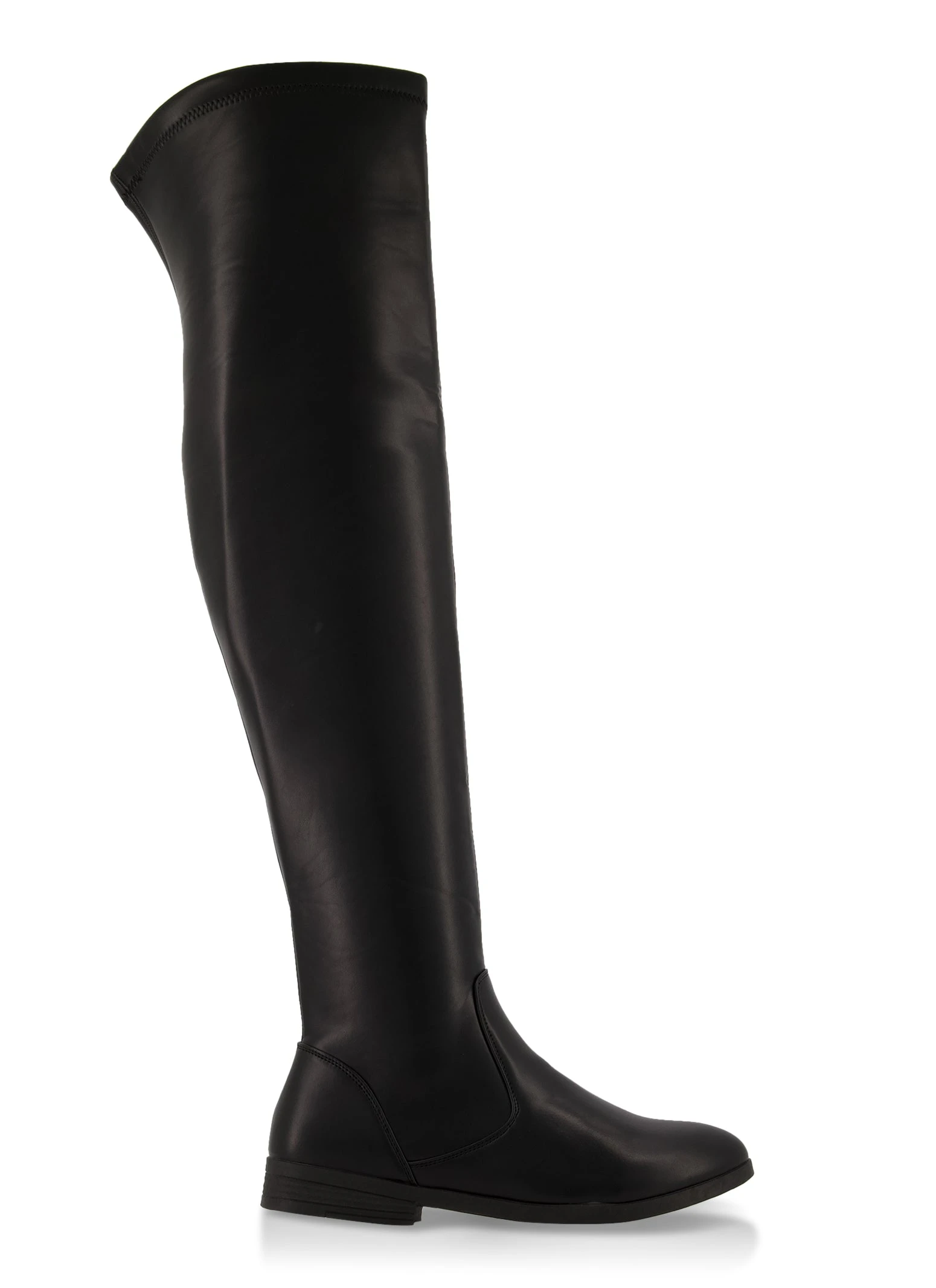 Round Toe Tall Boots - Image 6
