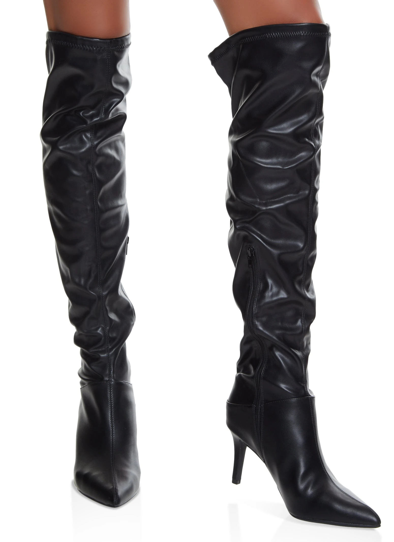 Over The Knee Stiletto Boots - Image 2