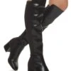 Over The Knee Block Heel Boots
