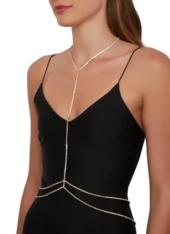 Rhinestone Body Chain