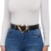 Heart Buckle Belt