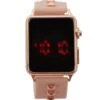 Silicone Studded Strap Digital Watch
