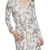 Paris Printed Nightgown With Robe