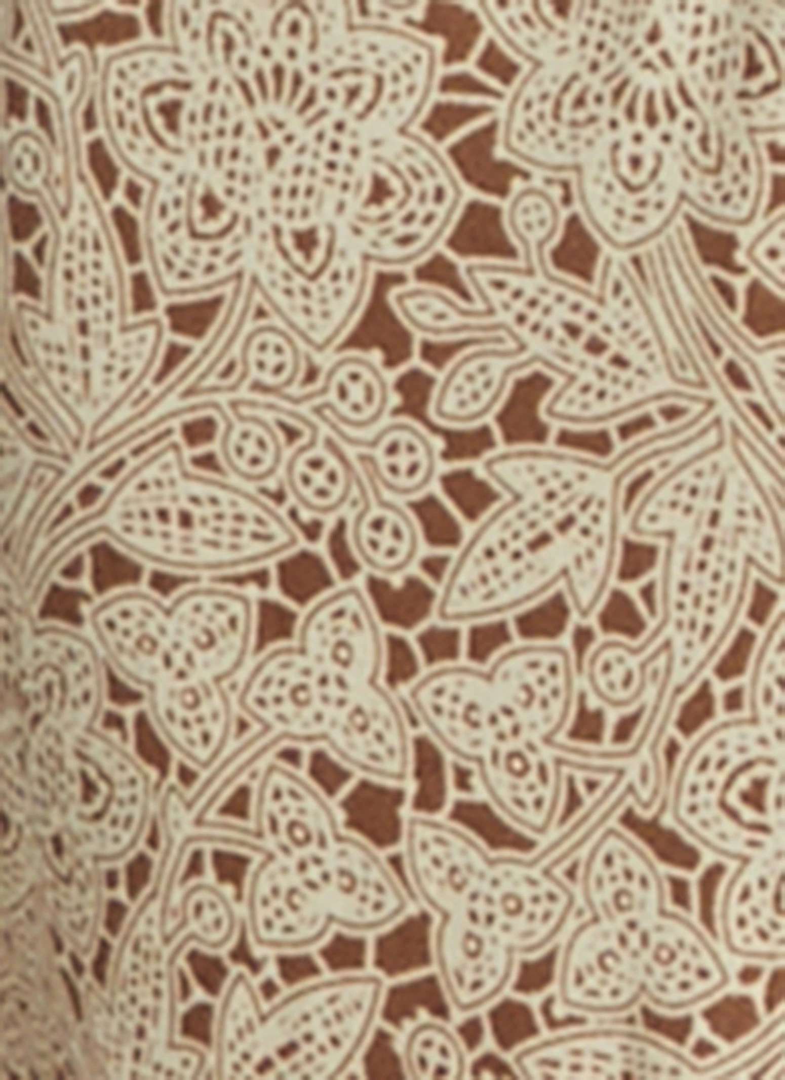 Printed Nightgown With Robe - Image 4