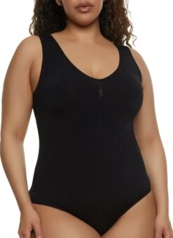 Plus Size Shapewear Bodysuit
