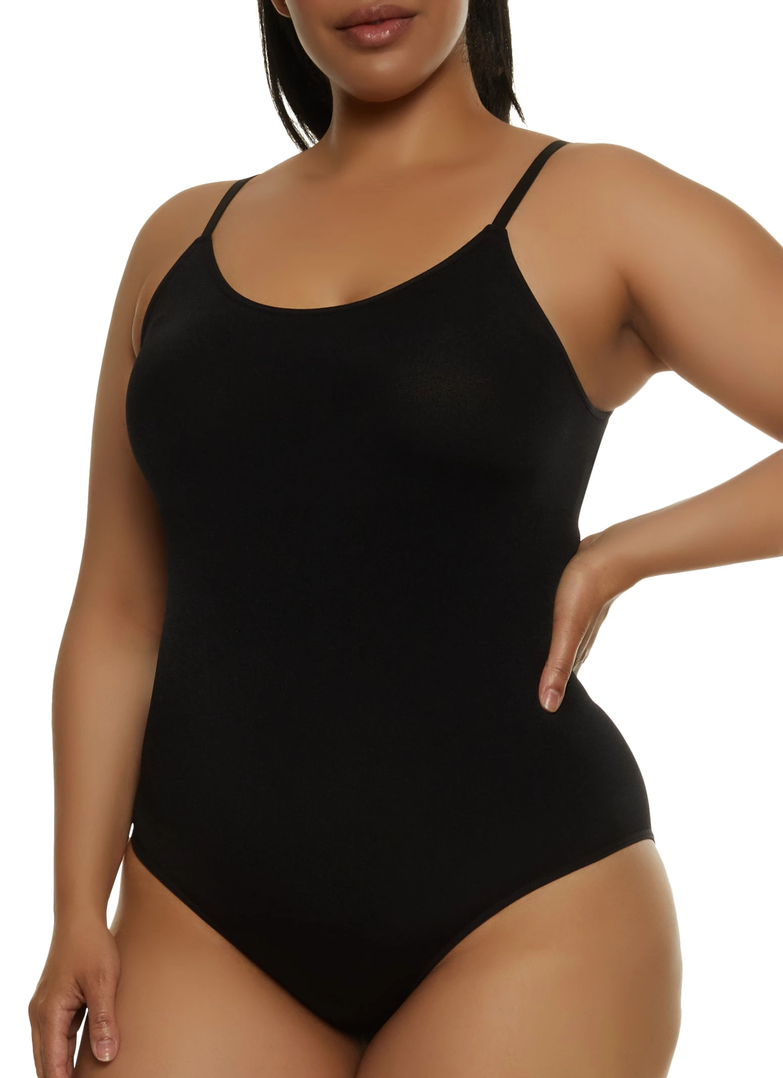 Plus Size Basic Shapewear Bodysuit