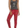 The Snuggle Is Real Pajama Tank Top And Pants