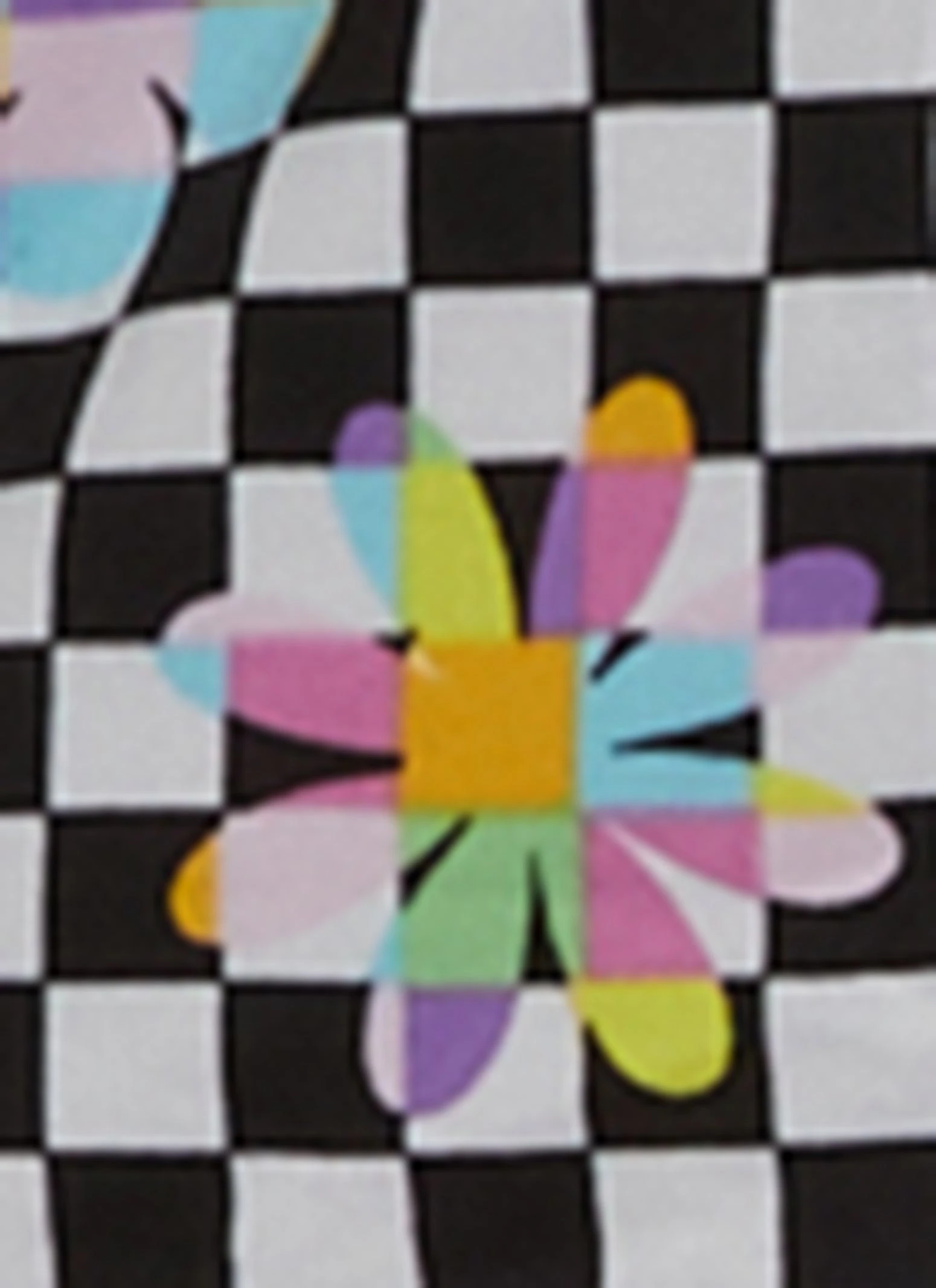 Checkered Print Pajama Shirt And Pants - Image 4