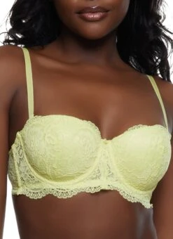 Scalloped Lace Balconette Bra | Converts To Strapless