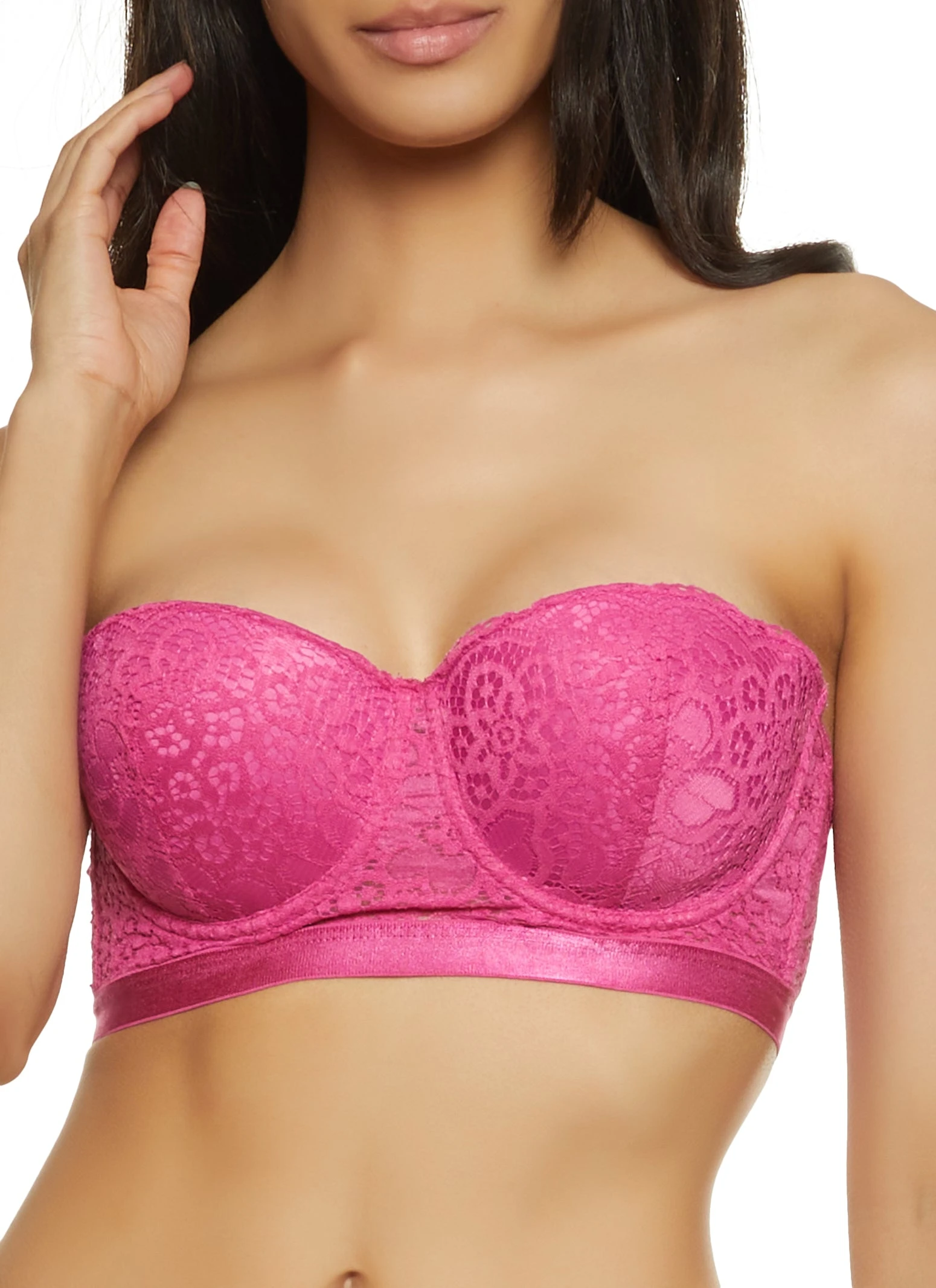Caged Balconette Bra | Converts To Strapless - Image 3