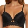 Keyhole Lace Plunge Bra