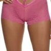 Floral Lace Cut Out Boyshort Panty