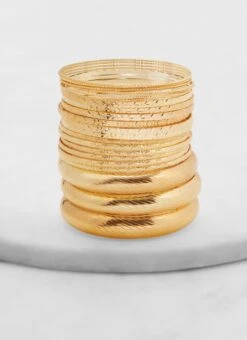 Set Of 24 Assorted Bangles