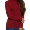 Basic Seamless Mock Neck Long Sleeve Tee