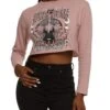 Wild And Free Cropped Graphic Tee