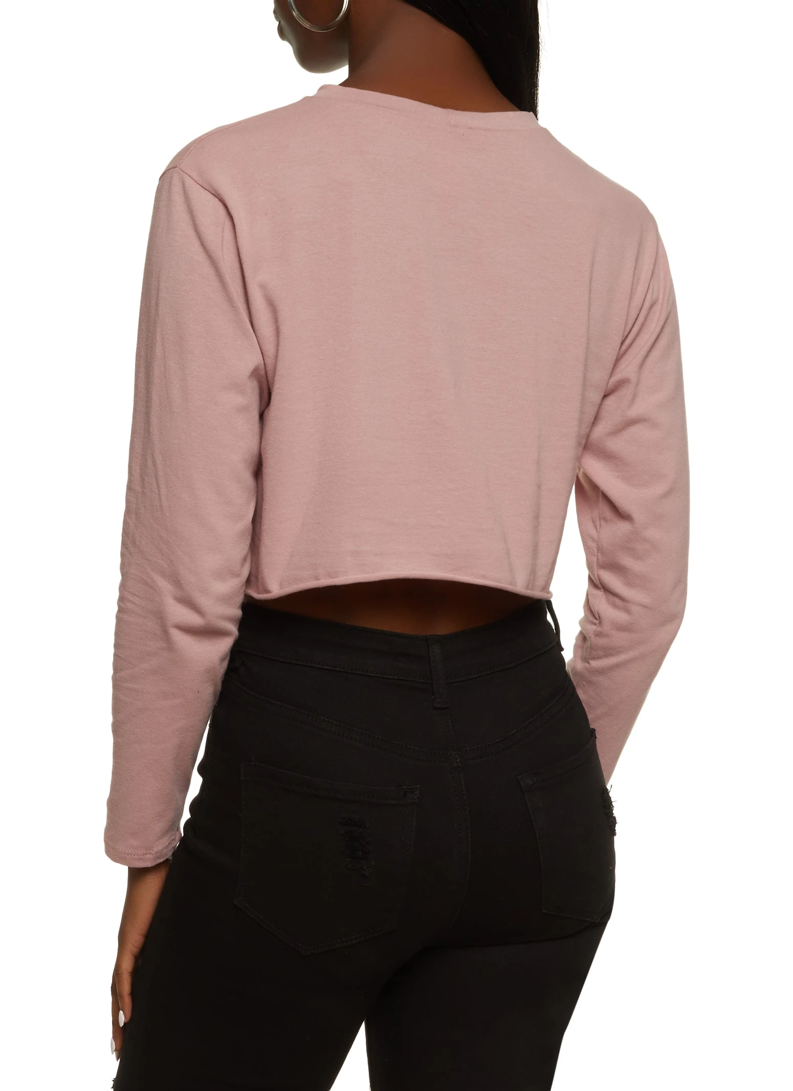 Wild And Free Cropped Graphic Tee - Image 2