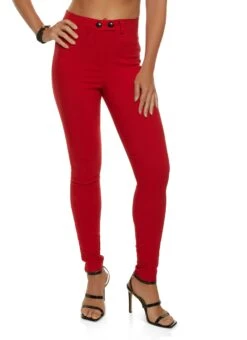 Two Button Hyperstretch Pants