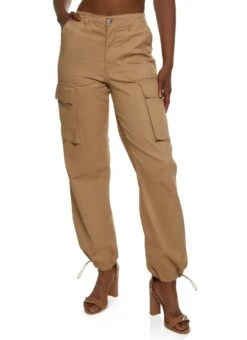 Toggle Drawstring Cuff Joggers