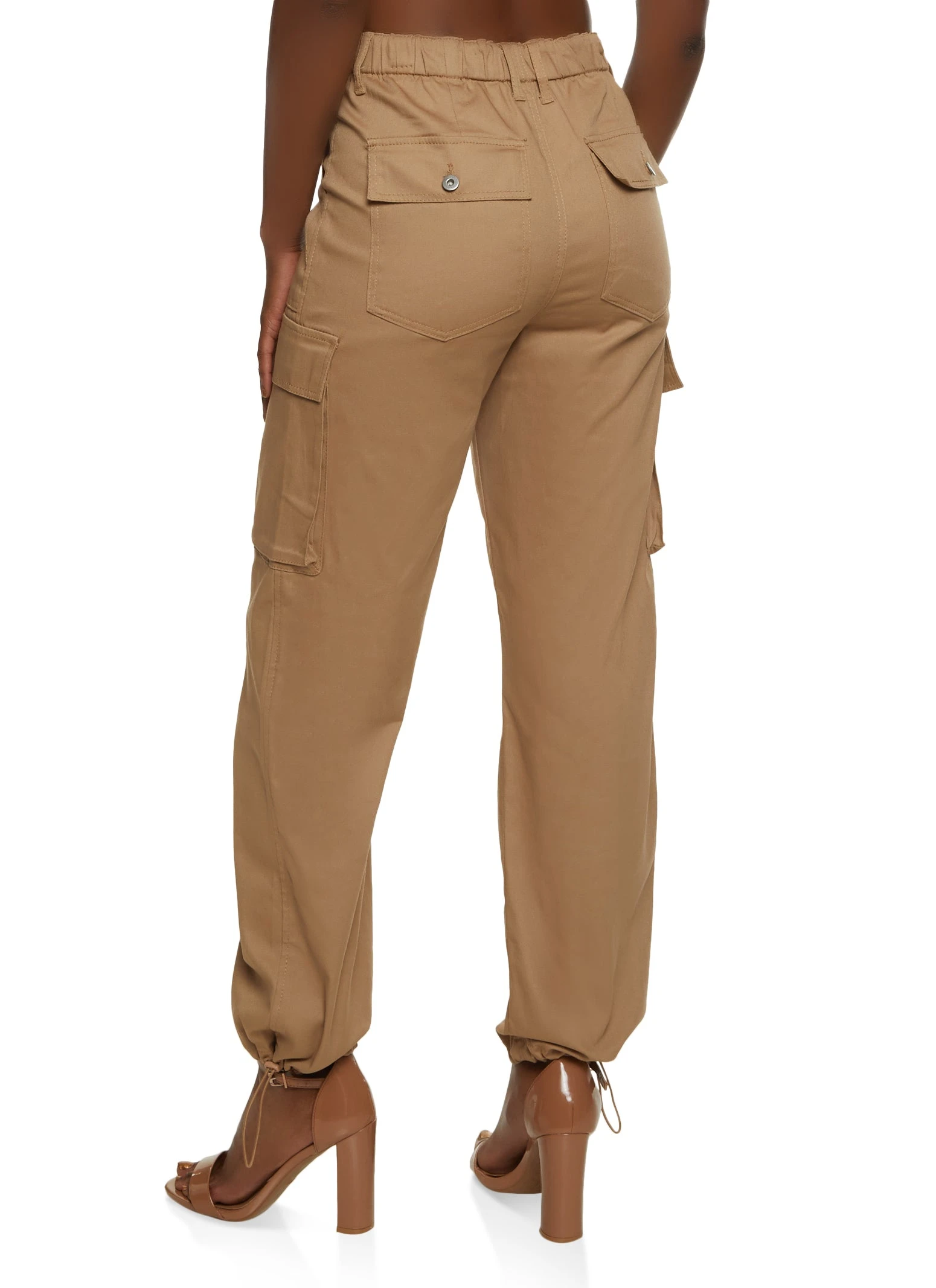 Toggle Drawstring Cuff Joggers - Image 2